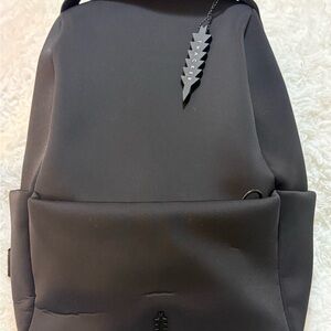 Thacker Brand Neoprene Black Backpack